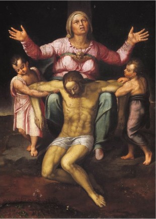 Michelangelo Buonarroti: Pietà (painting)