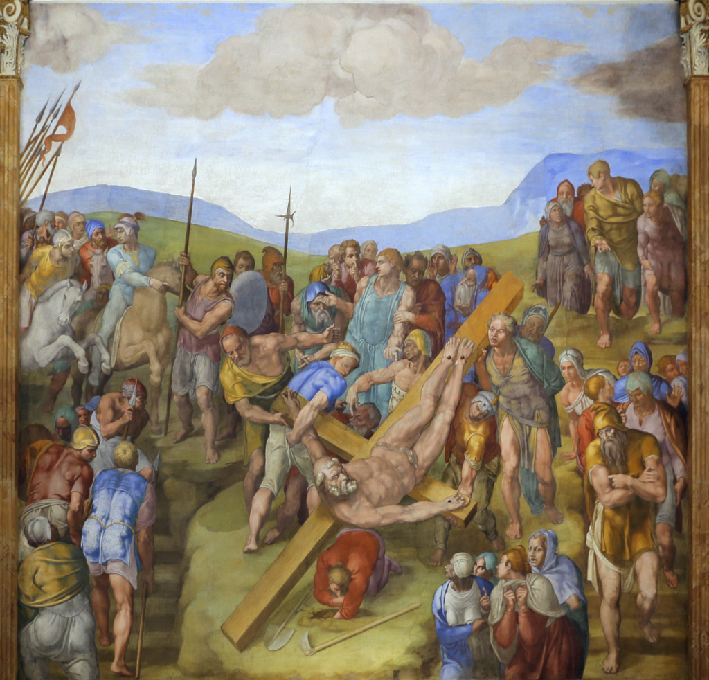 Michelangelo Buonarroti: The Martyrdom of St Peter