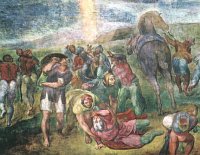 Michelangelo Buonarroti: The Conversion of Saul