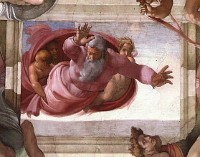 Michelangelo Buonarroti: The Separation of Land and Water
