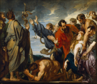 Anthony Van Dyck: Moses and the Brazen Serpent