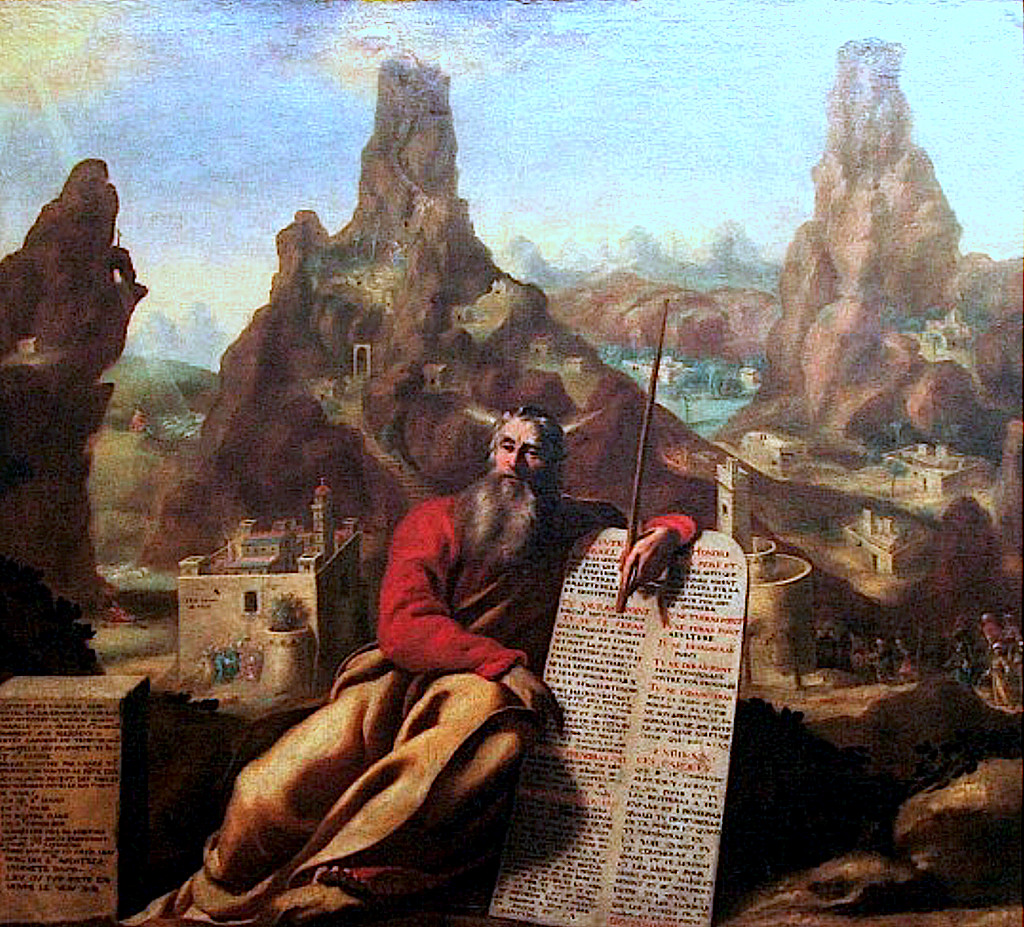 Jacques de Létin: Moses at Mount Sinai