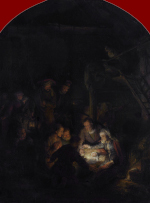 Rembrandt Harmensz. van Rijn: The Adoration of the Shepherds (1646 [1])