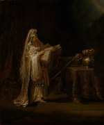 Rembrandt Harmensz. van Rijn: Vision of Zacharias in the Temple