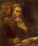 Rembrandt Harmensz. van Rijn: St Matthew