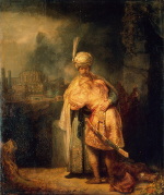 Rembrandt Harmensz. van Rijn: David's Farewell to Jonathan