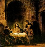 Rembrandt Harmensz. van Rijn: Supper at Emmaus (1648 [1])