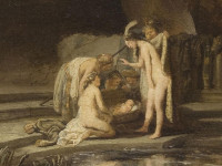 Rembrandt Harmensz. van Rijn: Moses Found