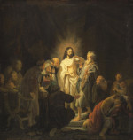 Rembrandt Harmensz. van Rijn: Doubting Thomas