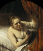 Rembrandt Harmensz. van Rijn: Sarah Waiting for Tobias