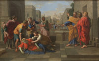 Nicolas Poussin: Death of Sapphira