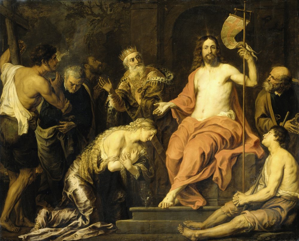 Gerard Seghers: Christ and the Penitent Păcătorii