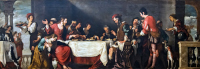 Bernardo Strozzi: Banquet at the House of Simon