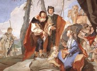 Giovanni Battista Tiepolo: Rachel Hides her Father's Idols