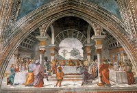 Domenico Ghirlandaio: Herod's Banquet