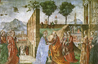 Domenico Ghirlandaio: The Visitation