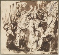 Anthony Van Dyck: Jesus captured (study)
