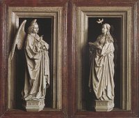 Jan van Eyck: The Annunciation (Madrid)