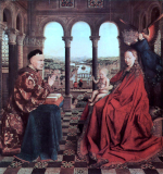 Jan van Eyck: The Virgin of Chancellor Rolin