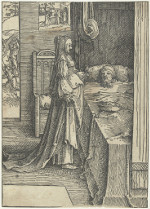 Lucas van Leyden: Jezebel and king Ahab