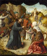 Lucas van Leyden: Bearing of the Cross with St. Veronica