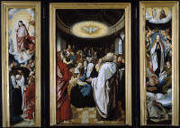 Lucas van Leyden: The Descent of the Holy Spirit