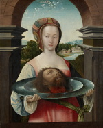 Jacob van Oostsanen: Salome with the Baptist's Head