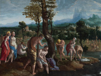 Jan van Scorel: The Baptism of Christ