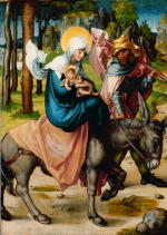 Albrecht Dürer: Seven Sorrows: The Flight into Egypt