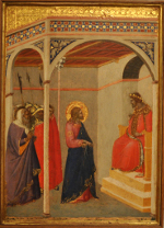 Pietro Lorenzetti: Christ before Pilate