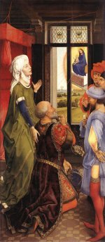 Rogier van der Weyden: The Appereance of Mary before Augustus