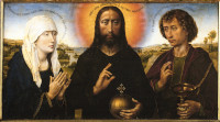 Rogier van der Weyden: Mary, Jesus, John the Evangelist