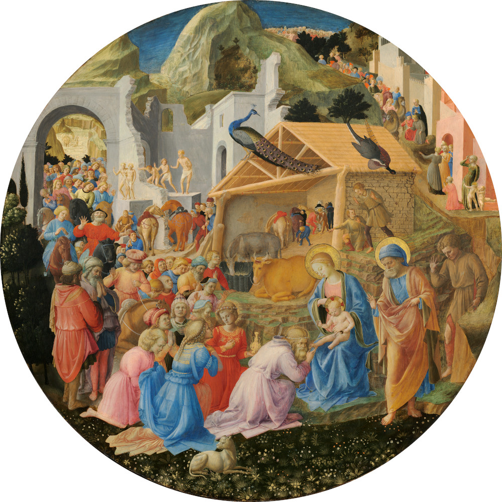 Fra angelico the adoration of the magi 1445 