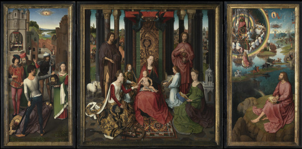 St Johns altarpiece, opened