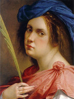 portrait of Artemisia Gentileschi